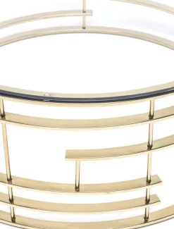 KARE Design Sohvapöydät*Jupiter Sohvapöytä Kulta Ø100cm