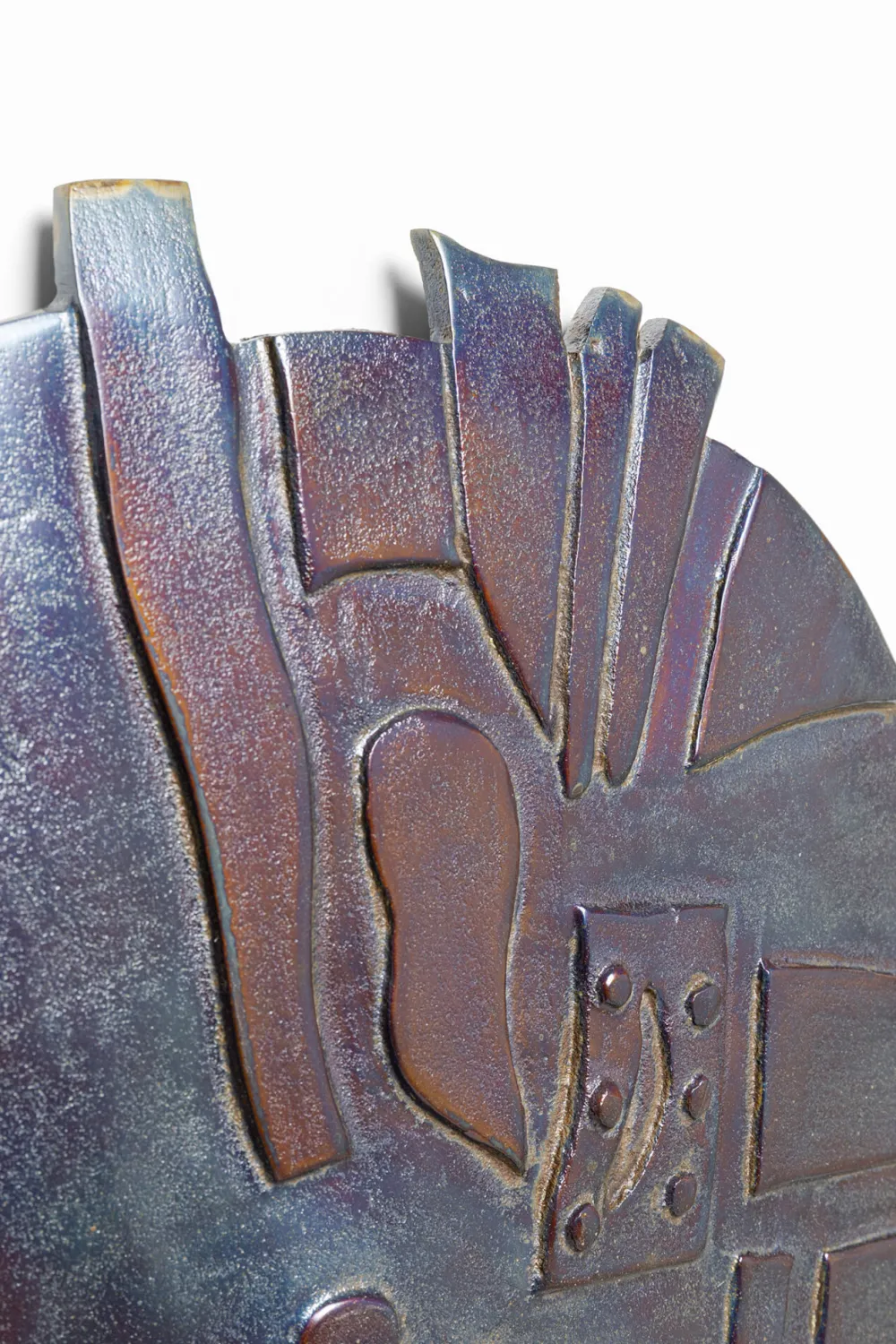 KARE Design Seinäkoristeet*Kala Antique Anthracite Seinäkoriste Ø45cm