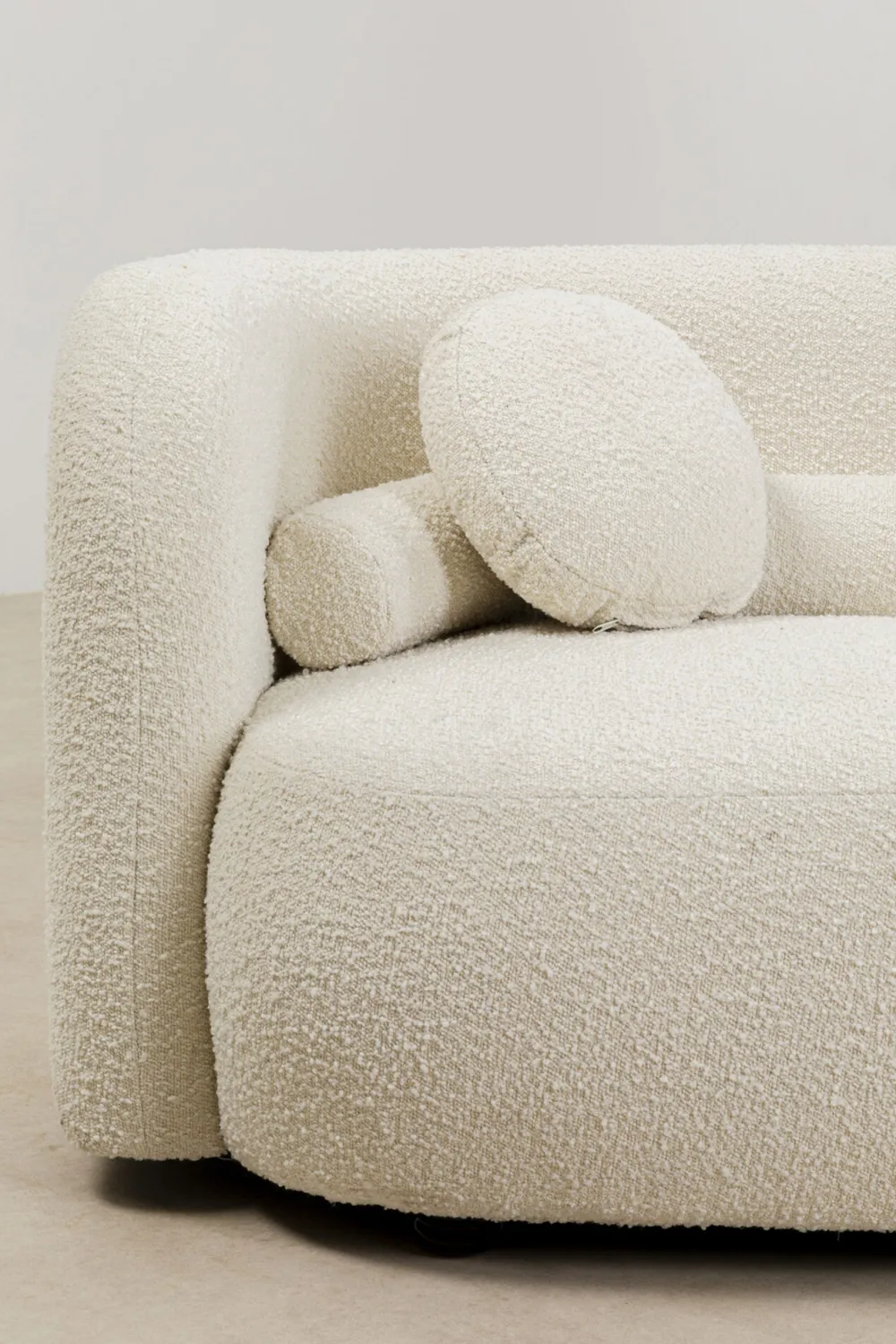 KARE Design Sohvat|Olohuone*Kelly Boucle Sohva, 3-istuttava, 225cm