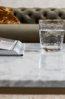 KARE Design Sohvapöydät|Olohuone*Key West Sohvapöytä, Kulta 120x60cm