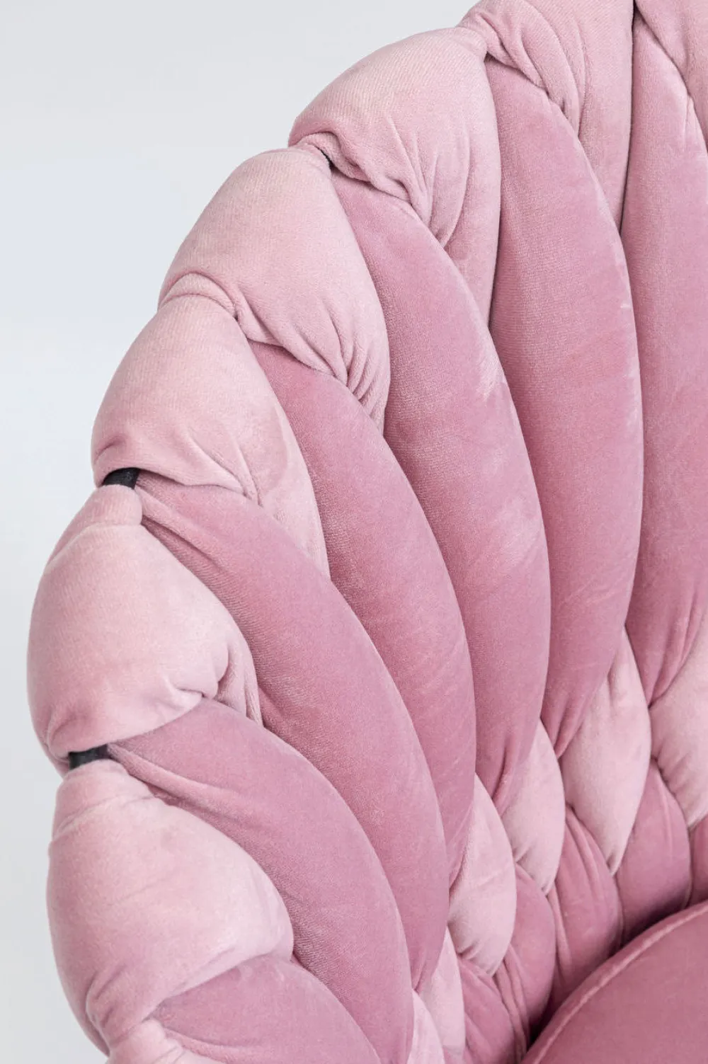 KARE Design Tuolit*Knot Tuoli Käsinojilla, Mauve