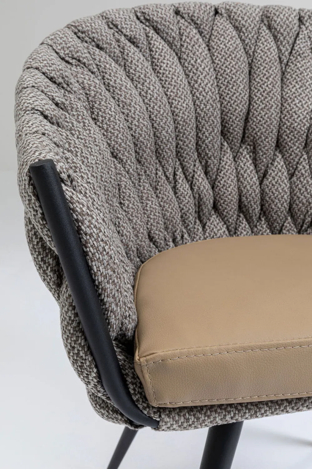 KARE Design Tuolit*Knot Tweed Tuoli Käsinojilla