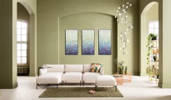 KARE Design Taulut|Olohuone*Konfetti Canvas Taulu (3/Setti) 240x160cm