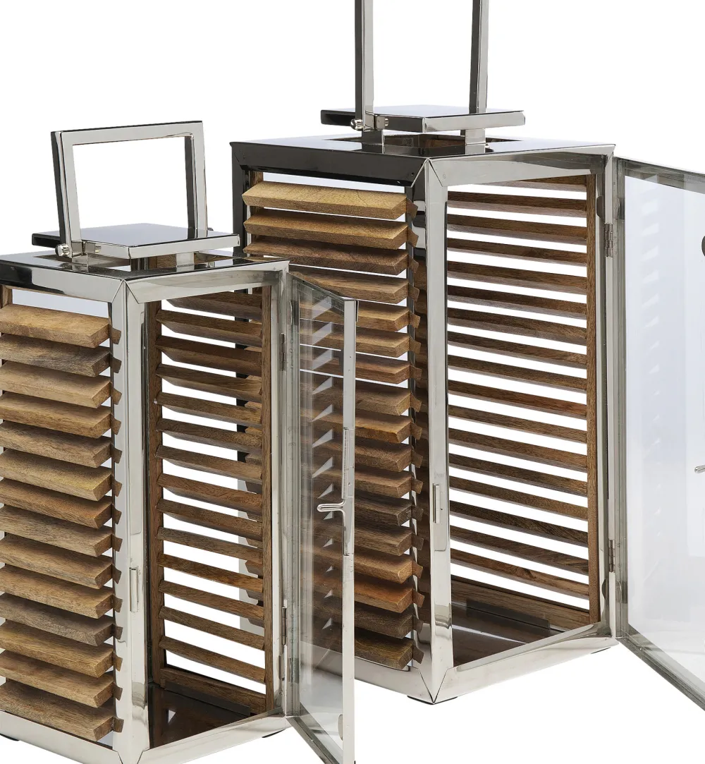 KARE Design Lyhdyt*Lamella Lyhty (2/Setti)