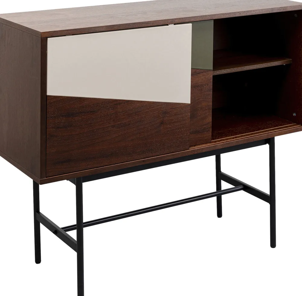 KARE Design Senkit|Lipastot*Lamello Colore Korkea Sivupöytä - Monivärinen, 110x95cm