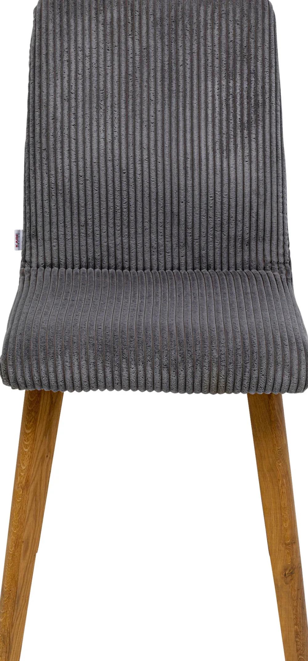 KARE Design Tuolit*Lara Tuoli, Vakosamettia, Harmaa