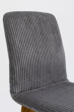 KARE Design Tuolit*Lara Tuoli, Vakosamettia, Harmaa