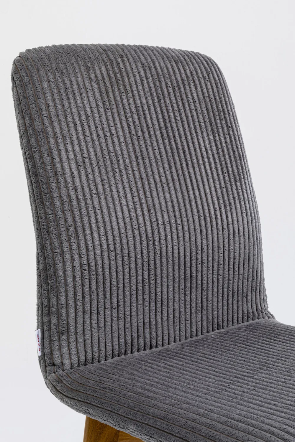 KARE Design Tuolit*Lara Tuoli, Vakosamettia, Harmaa