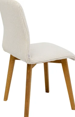 KARE Design Tuolit*Lara Tuoli, Vakosamettia, Kermanvärinen