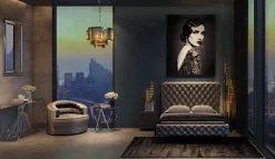 KARE Design Konsolipöydät Ja Sivupöydät*Laser Konsolipöytä - Hopea, Kirkas Lasi 120x40cm