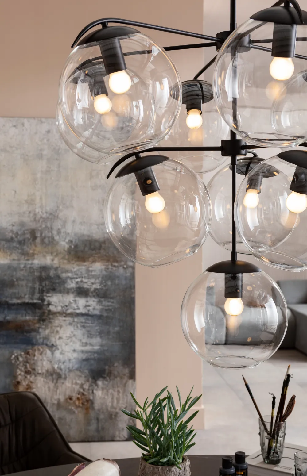 KARE Design Riippuvalaisimet*Lasmina Bunch Riippuvalaisin Ø91cm