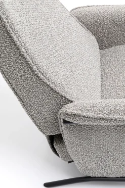 KARE Design Nojatuolit*Lazy Lepotuoli, Harmaa