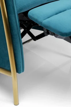 KARE Design Olohuone|Nojatuolit*Lazy Velvet Lepotuoli, Sininen