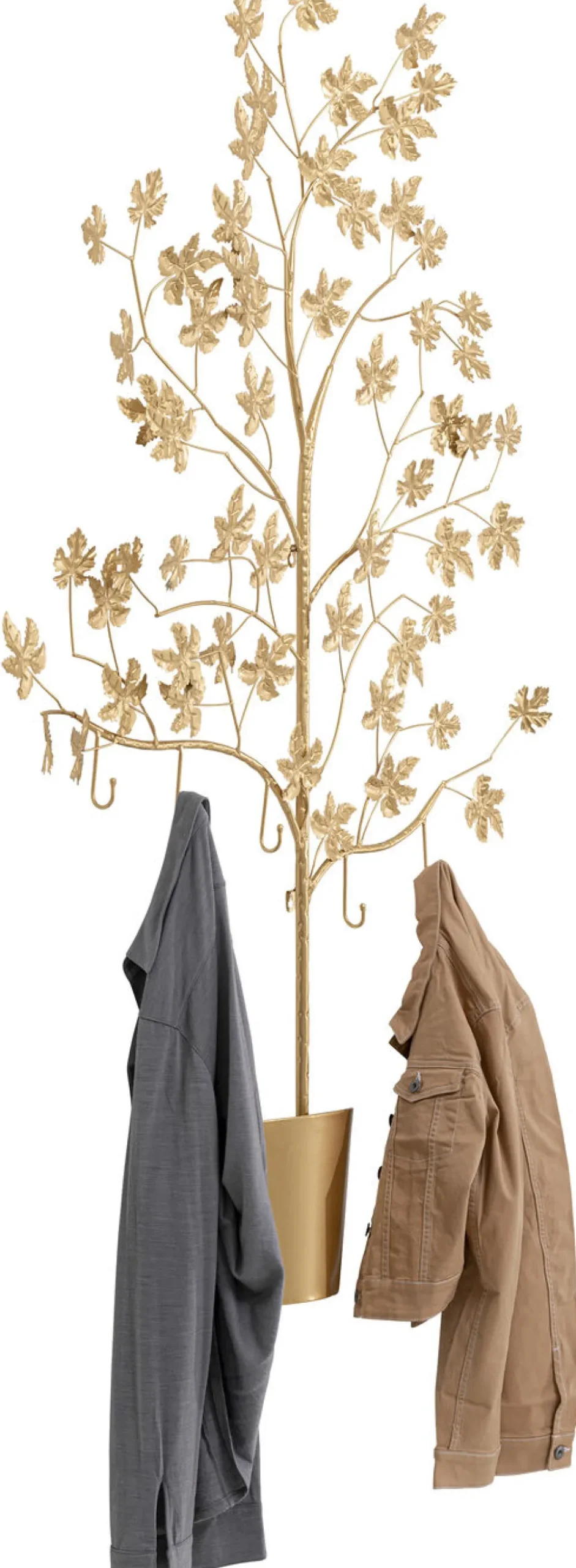 KARE Design Seinänaulakot*Leafline Seinänaulakko, Kulta 93cm