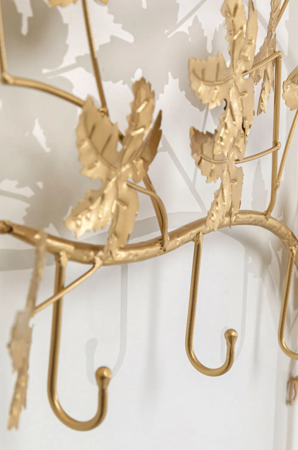 KARE Design Seinänaulakot*Leafline Seinänaulakko, Kulta 93cm