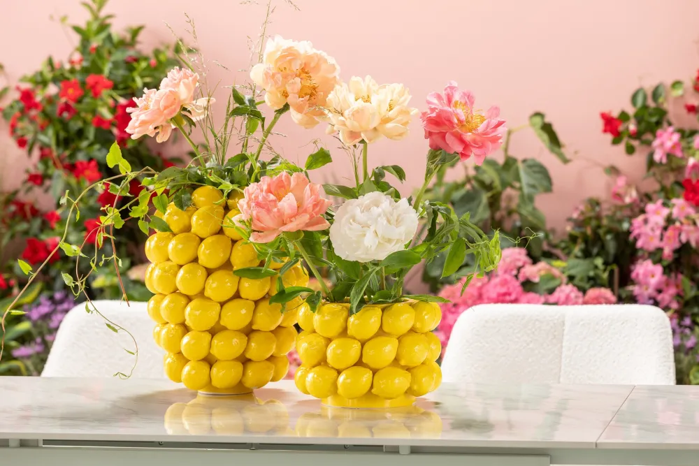 KARE Design Maljakot*Lemon Juice Sitruuna Maljakko 40cm