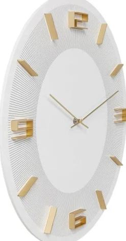 KARE Design Kellot*Leonardo Seinäkello Valkoinen Ø49cm