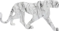 KARE Design Jalalliset Koriste-Esineet*Leopard Marble Leopardi Koriste-esine, Marmori 95cm