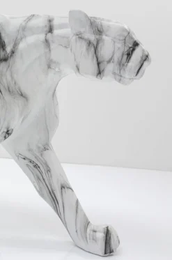 KARE Design Jalalliset Koriste-Esineet*Leopard Marble Leopardi Koriste-esine, Marmori 95cm