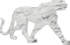 KARE Design Jalalliset Koriste-Esineet*Leopard Marble Leopardi Koriste-esine, Marmori 129cm