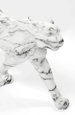 KARE Design Jalalliset Koriste-Esineet*Leopard Marble Leopardi Koriste-esine, Marmori 129cm