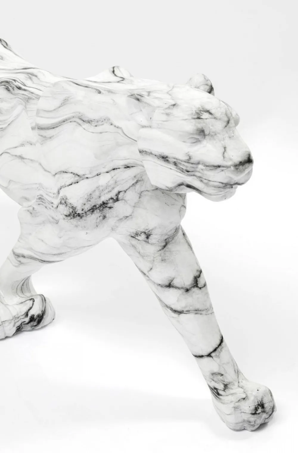 KARE Design Jalalliset Koriste-Esineet*Leopard Marble Leopardi Koriste-esine, Marmori 129cm