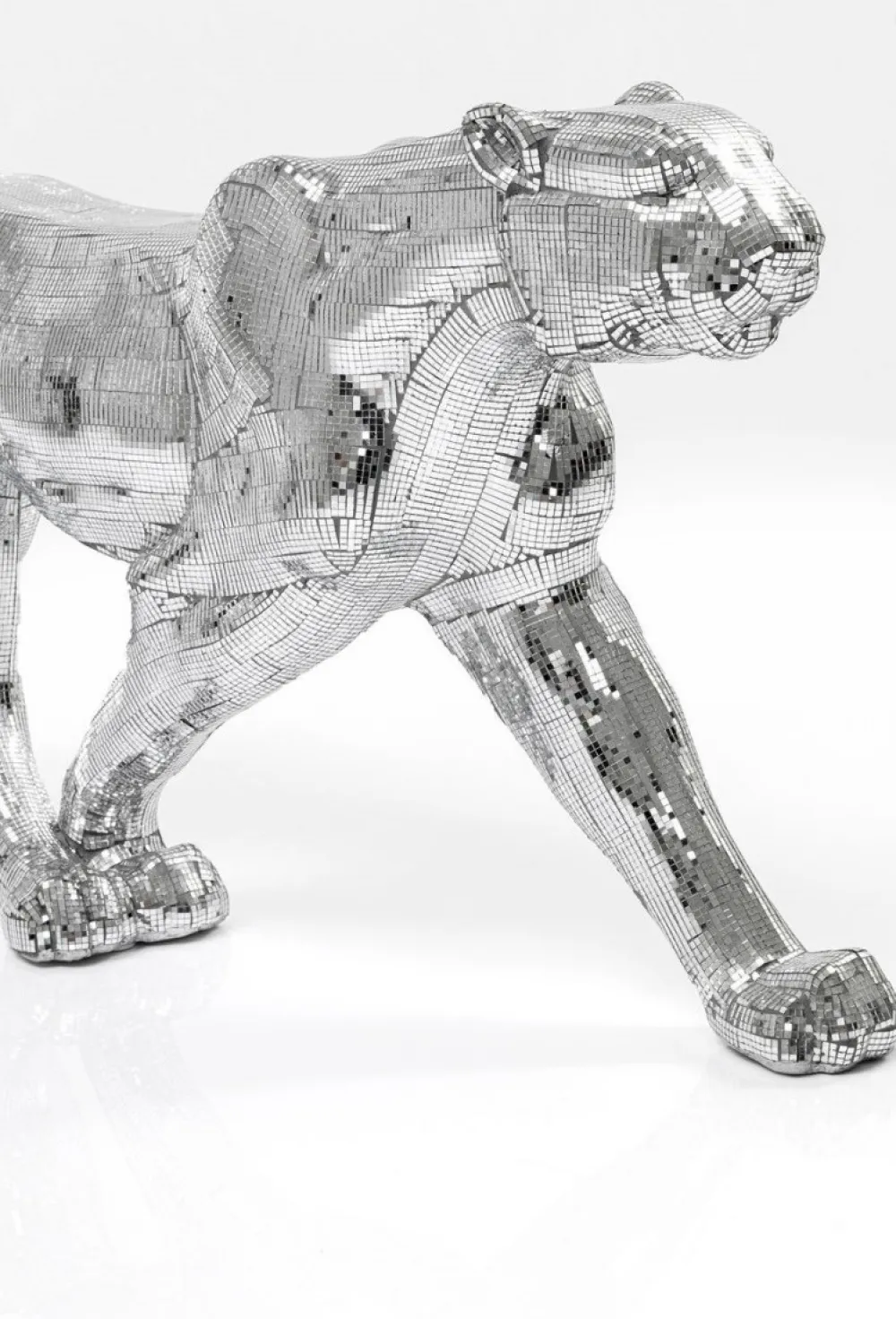 KARE Design Jalalliset Koriste-Esineet*Leopard Mosaic Leopardi Koriste-esine, Mosaiikki 129cm