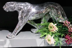 KARE Design Jalalliset Koriste-Esineet*Leopard Mosaic Leopardi Koriste-esine, Mosaiikki 129cm