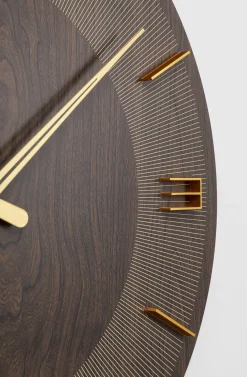 KARE Design Kellot*Levi Seinäkello Ruskea Ø60cm