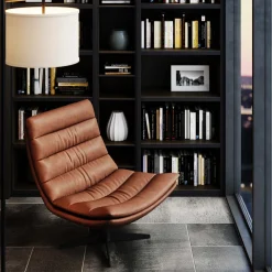 KARE Design Nojatuolit*Lido Kääntyvä Nojatuoli, Ruskea