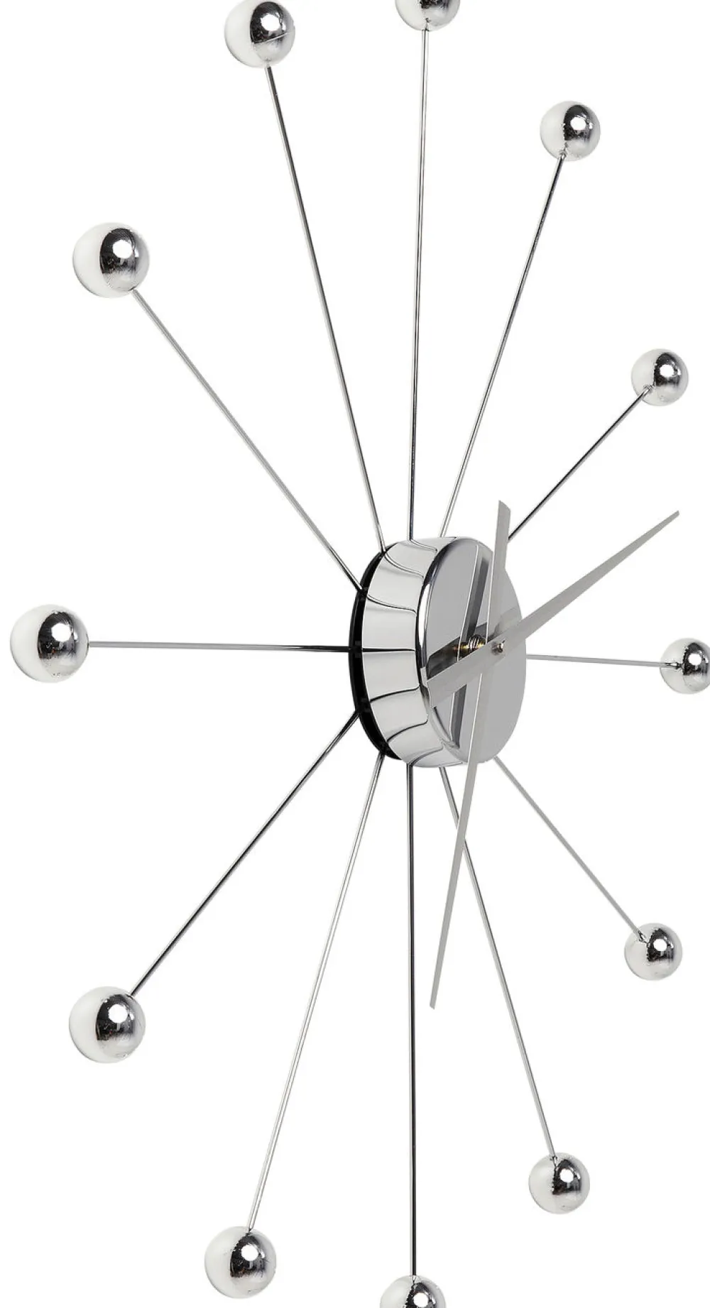 KARE Design Kellot*Like Umbrella Balls Seinäkello , Kromi