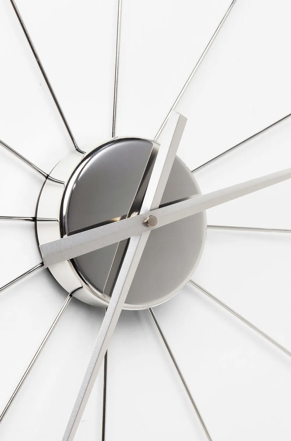 KARE Design Kellot*Like Umbrella Balls Seinäkello , Kromi