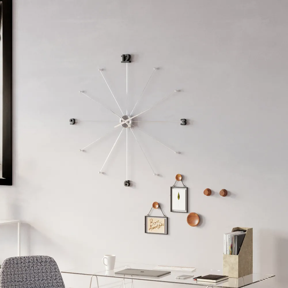 KARE Design Kellot*Like Umbrella Seinäkello, Kromi