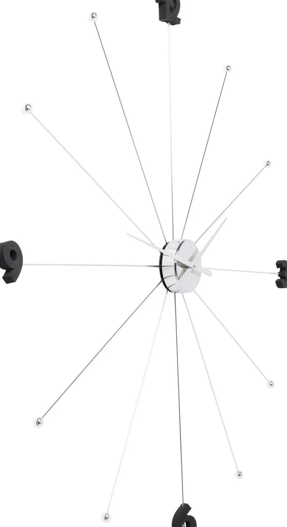 KARE Design Kellot*Like Umbrella Seinäkello, Kromi