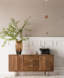 KARE Design Kellot*Like Umbrella Seinäkello, Ruusukulta