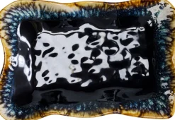 KARE Design Keittiö Ja Astiat*Lio Tarjoilulautanen Tummansininen 17x26 Cm