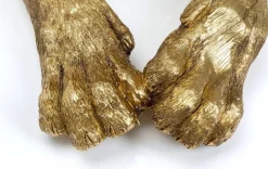 KARE Design Jalalliset Koriste-Esineet*Lion Gold Koriste-esine, Kulta 113cm