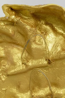 KARE Design Seinäkoristeet*Lion Head Leijona Seinäkoriste, Kulta Gold 90x100cm