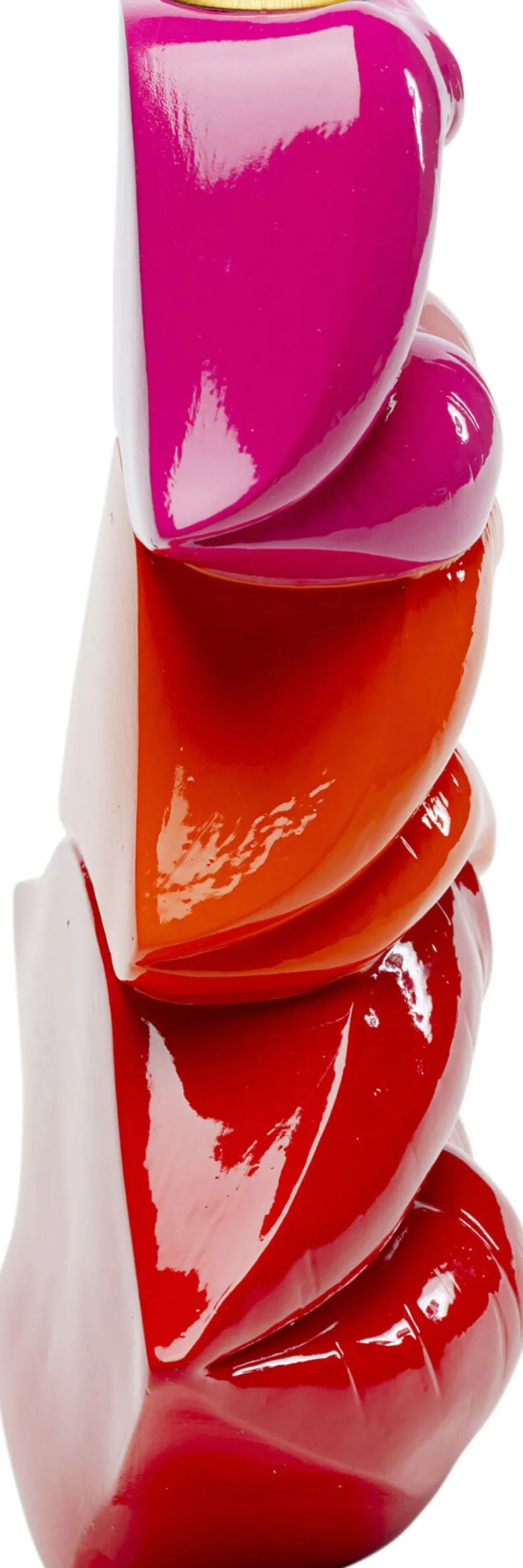 KARE Design Lyhdyt|Kynttilänjalat*Lips Huulet Kynttilänjalka 17cm