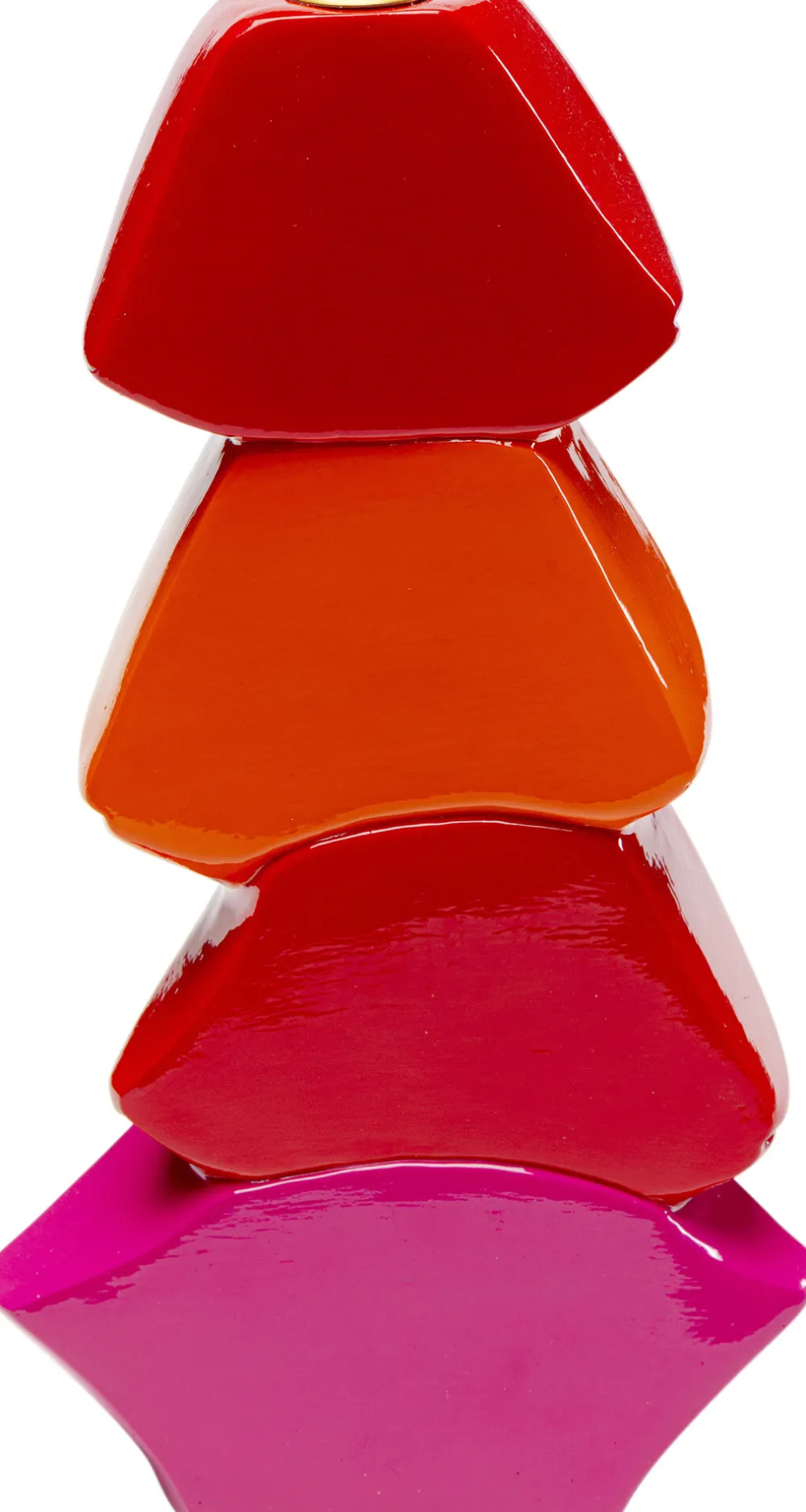 KARE Design Lyhdyt|Kynttilänjalat*Lips Huulet Kynttilänjalka 30cm