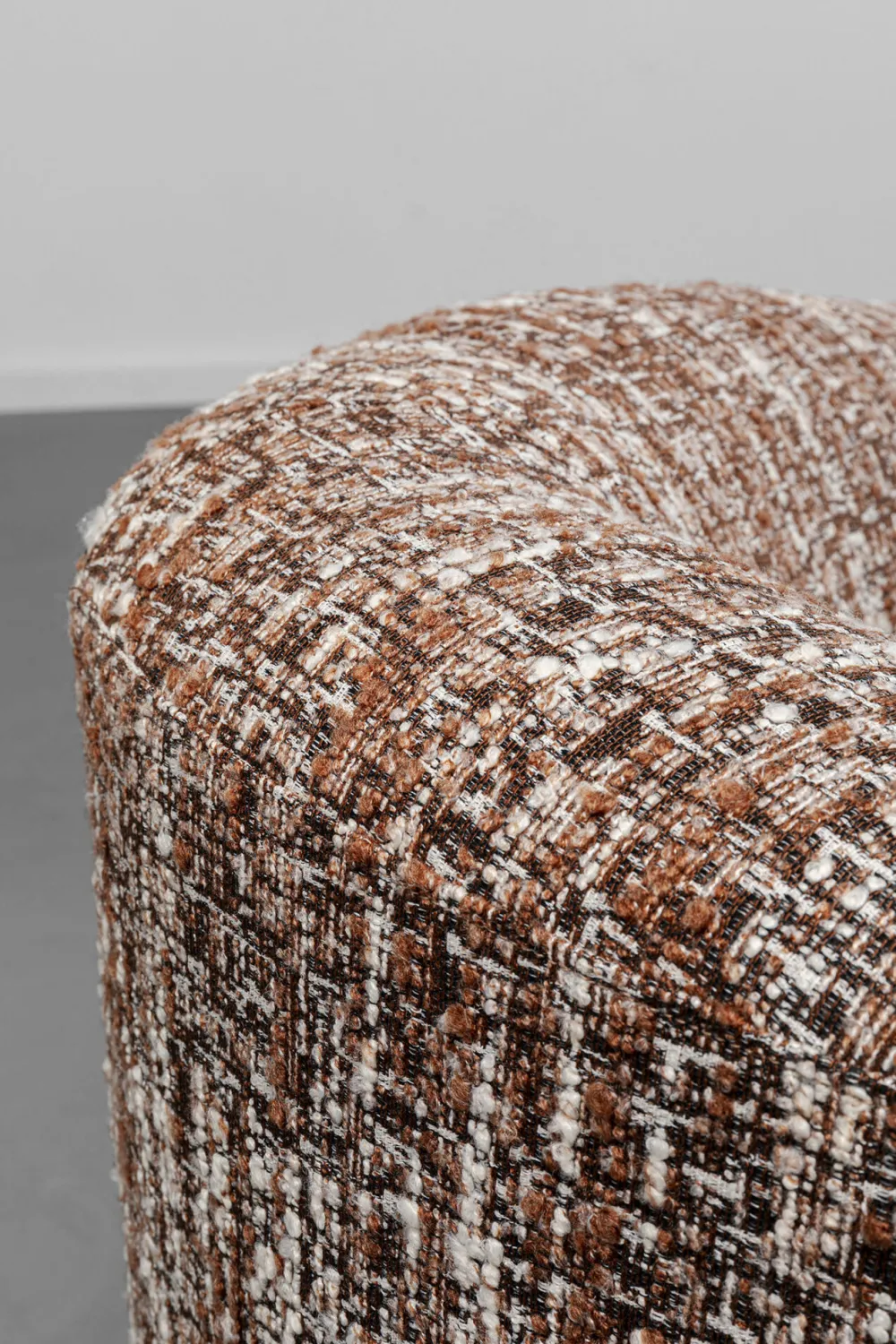 KARE Design Sohvat*Livia Melange Brown 3-istuttava Sohva 261cm