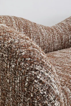 KARE Design Sohvat*Livia Melange Brown 2-istuttava Sohva 201cm