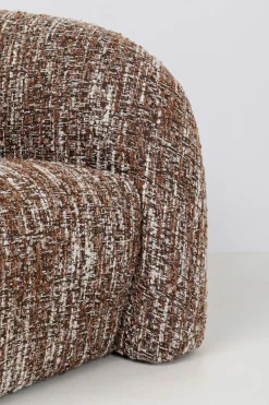 KARE Design Sohvat*Livia Melange Brown 2-istuttava Sohva 201cm