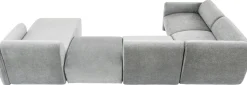 KARE Design Olohuone|Kulmasohvat*Living Landscape 2 Lucca Harmaa, Oikea 328cm