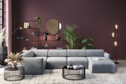 KARE Design Olohuone|Kulmasohvat*Living Landscape 1 Lucca Sohva - Harmaa, Oikea 328cm