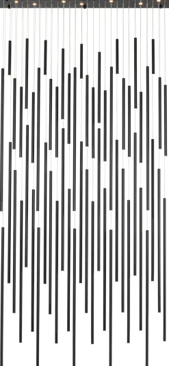 KARE Design Riippuvalaisimet*Living Vegas Deluxe Riippuvalaisin, Matta Musta, LED