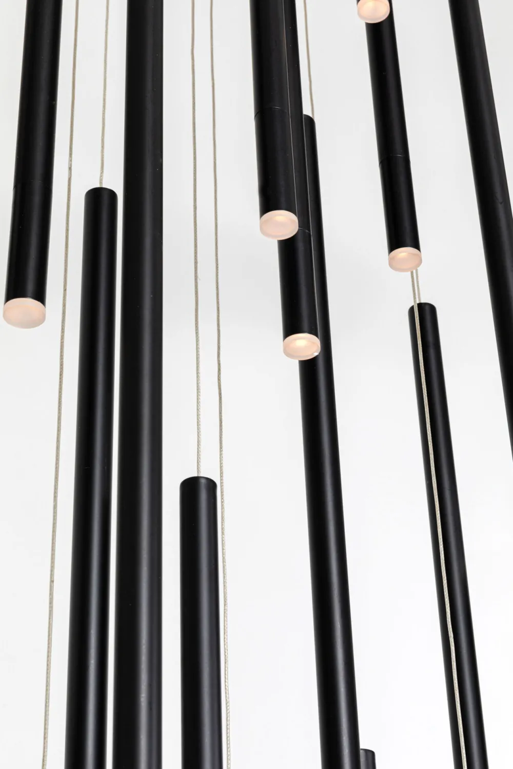 KARE Design Riippuvalaisimet*Living Vegas Deluxe Riippuvalaisin, Matta Musta, LED