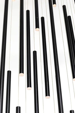 KARE Design Riippuvalaisimet*Living Vegas Deluxe Riippuvalaisin, Matta Musta, LED