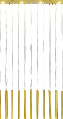 KARE Design Riippuvalaisimet*Living Vegas Riippuvalaisin, Messinki LED