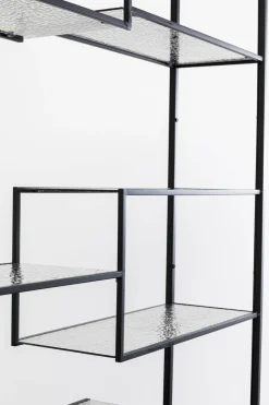 KARE Design Hyllyt*Loft Black Bubble Hylly, Kirjahylly Musta 115x195cm